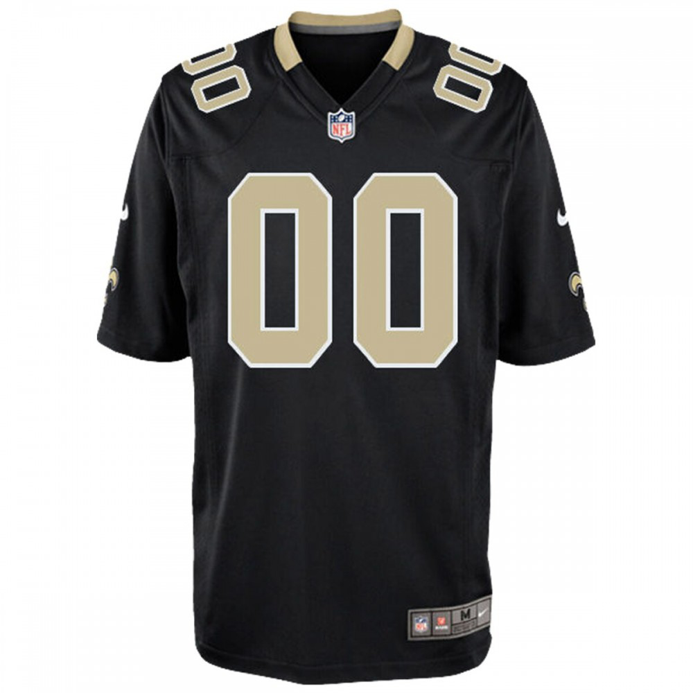 New Orleans Saints Nike Youth Custom Game Jersey - Black-Profan Arena